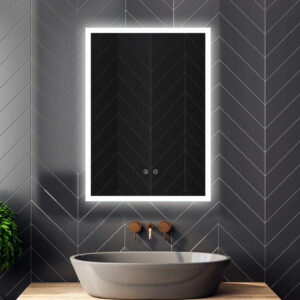modern led bathroom mirror with light