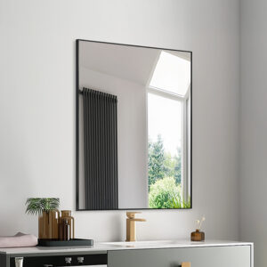 square black frame wall mirror for decoration