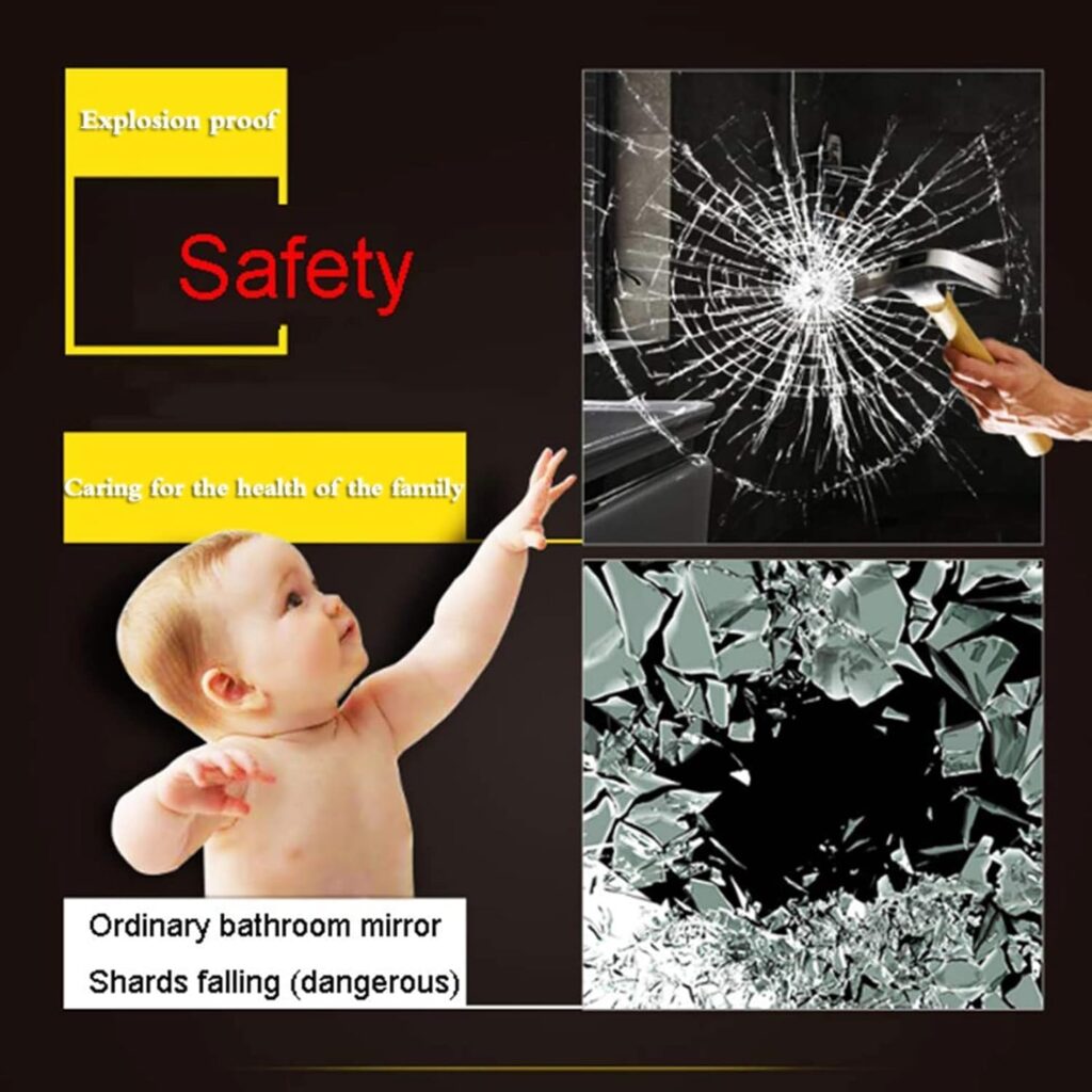 pill shaped black frame backlit led mirror Explosion-proof film