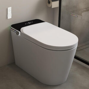 Luxury Smart Toilet with Dryer, Night Light & Digital Display