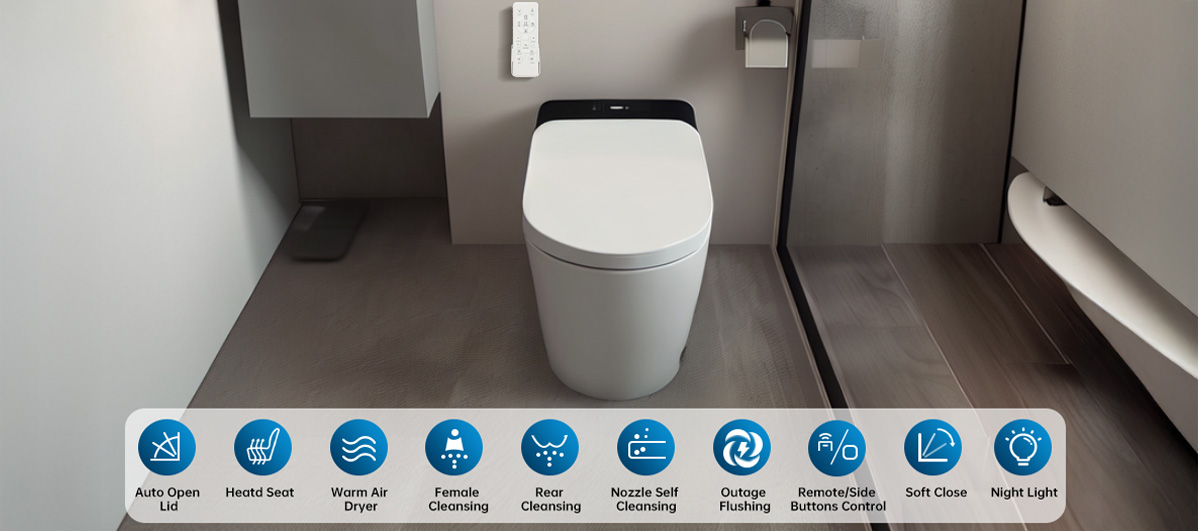 Functions of smart toilets