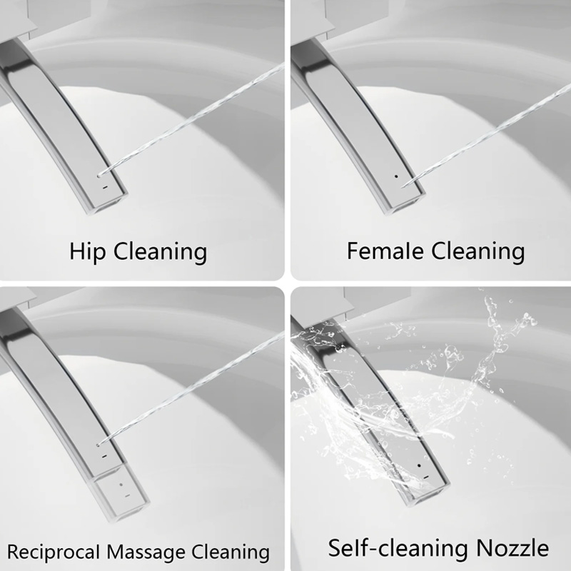 luxury intelligent toilet with instant warm water