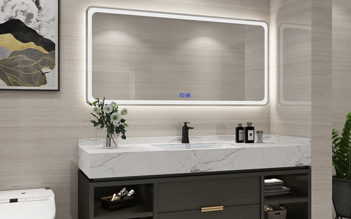 professional bathroom mirror installation guide