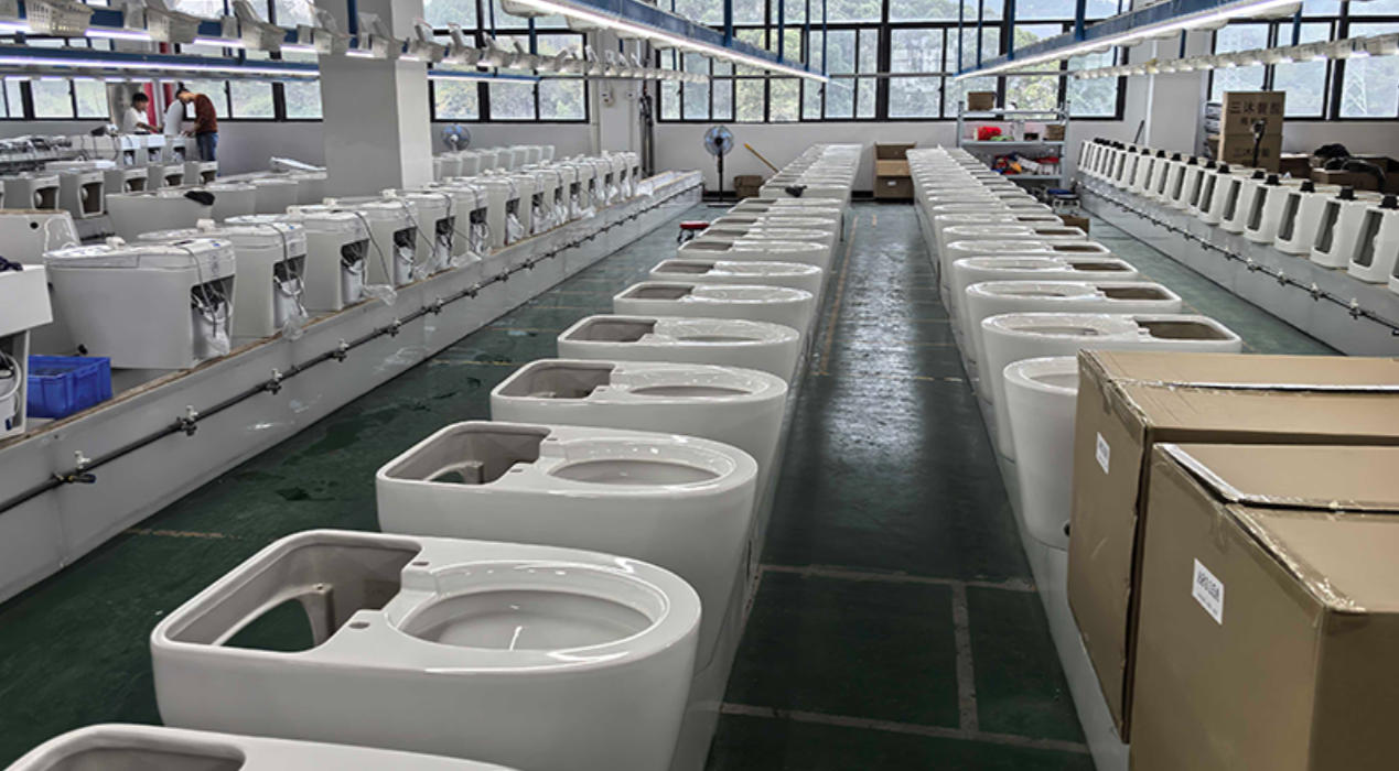 smart toilet manufacturer production line