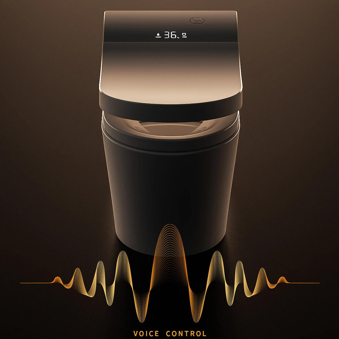 smart toilet voice control