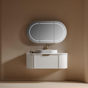 custom bathroom cabinet designed for boutique hotels