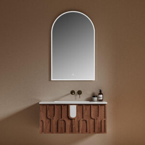 Bathroom Vanity space saving wall hung bathroom vanity with deep drawers