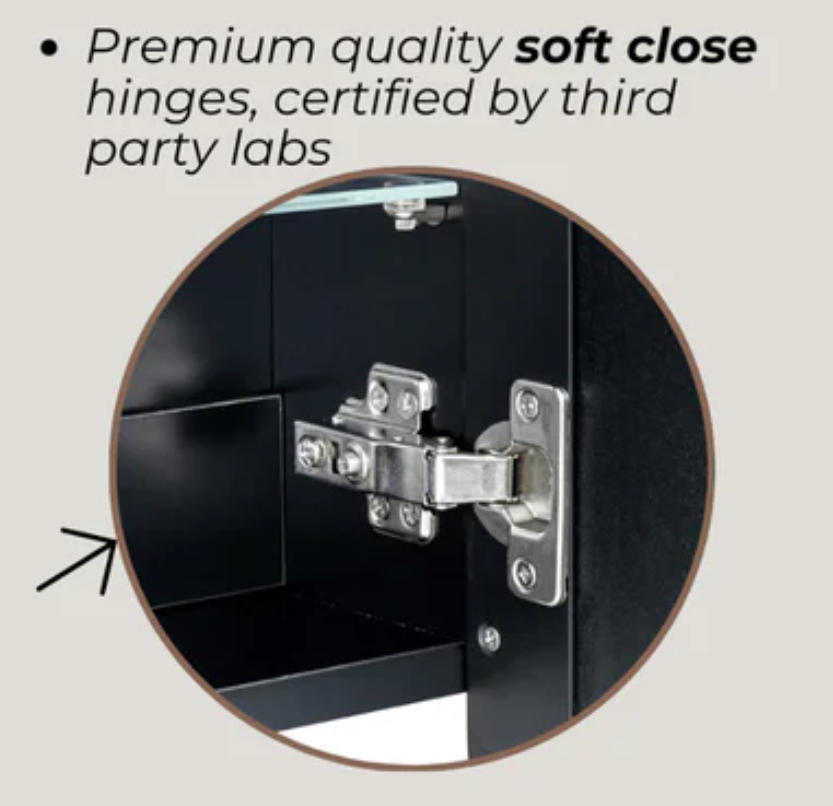high end led mirror cabinet for smart home bathrooms